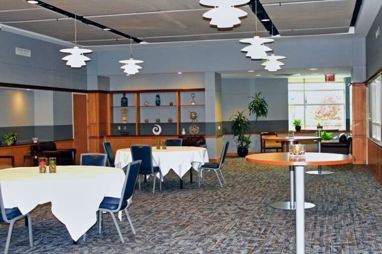 Senate Suites Meeting Space - Hightops and tables - The Penn Stater Hotel and Conference Center
