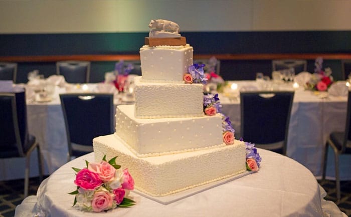 The Penn Stater Hotel -Image of a Beautiful Wedding Cake